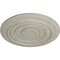 Ekena Millwork Oldham Ceiling Medallion (Fits Canopies up to 8 5/8"), 18"OD x 1 1/4"P, Pot of Cream Crackle CM18OLPCC - alternate 3